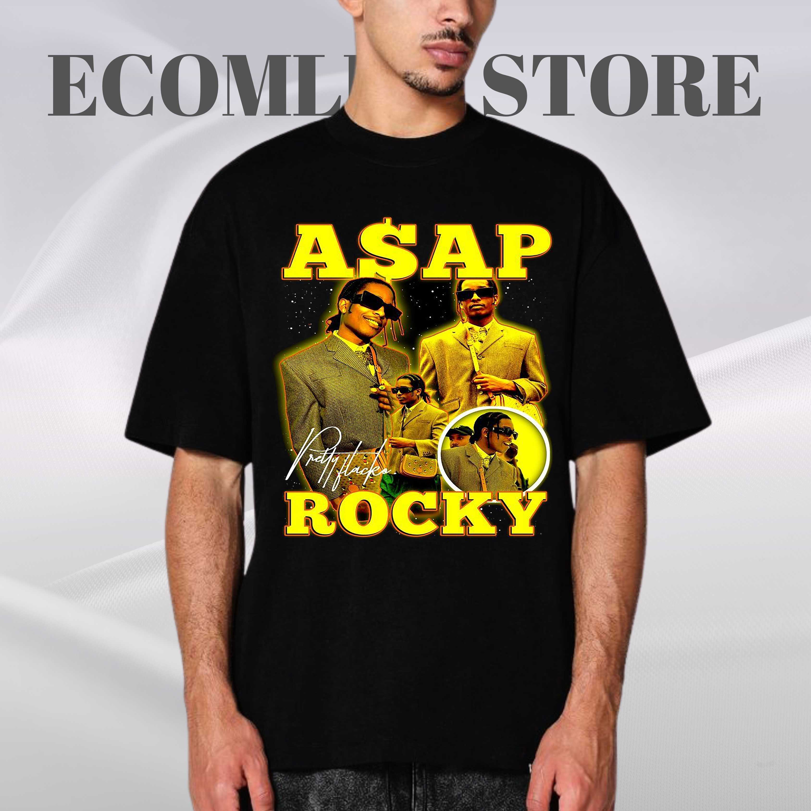Asap Rocky T-Shirt, World Tour Tee, Hiphop Merch